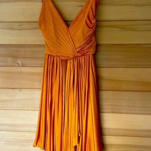 Gucci silk pleated dress